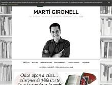 Tablet Screenshot of martigironell.com